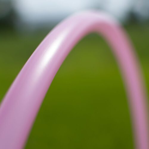 Translucent Blush Polypro Hoop
