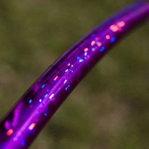 Alternative view of Fuchsia Crystal Metallic Hoop Tape