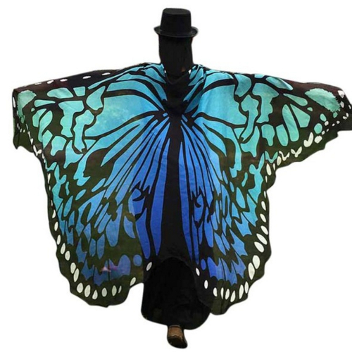 Alternative view of Blue Empress Butterfly Bustle