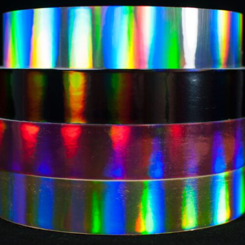 Alternative view of Silver Plasma Metallic Hoop Tape