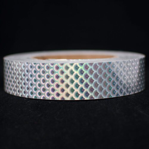 Alternative view of Silver Siren Metallic Hoop Tape