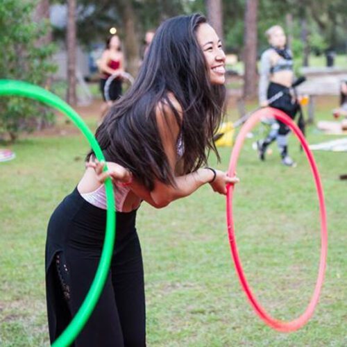 Alternative view of Classic Red Polypro Hoop