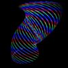 rainbow LED Hoop