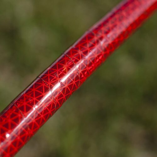 Alternative view of Red Reflective Hoop Tape