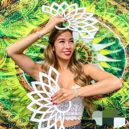 Sunflower Practice Flow Fans