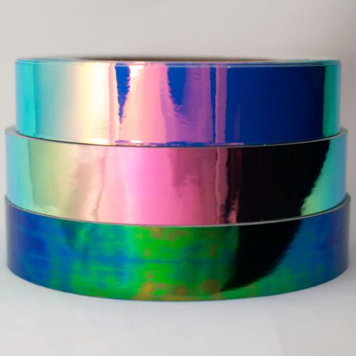 Blue Iridium Color Morph Hoop Tape