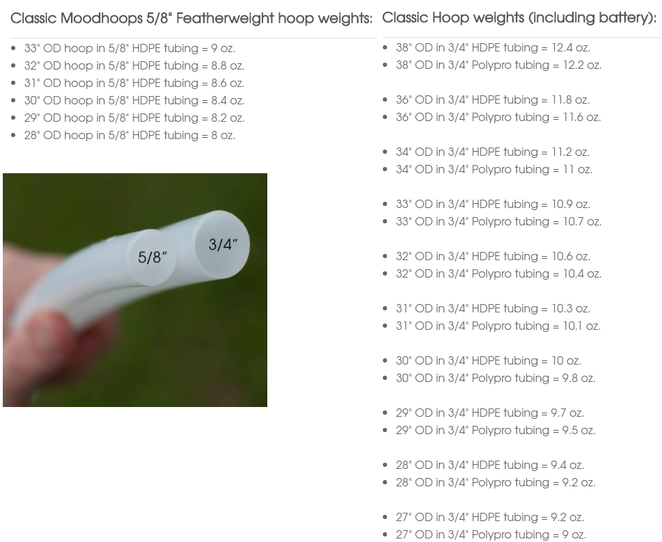 classic hoops weights